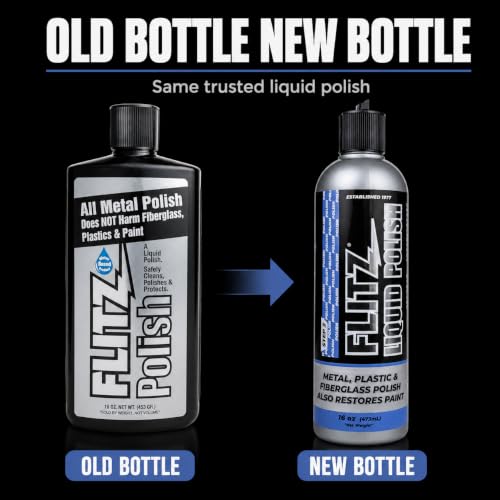 Multi Purpose Metal Polish Liquid (16 Fl Oz (Pack of 1))