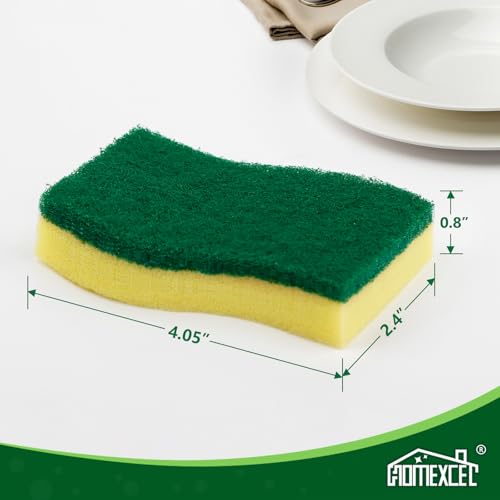 24PK Sponges Kitchen (Yellow S Shape)