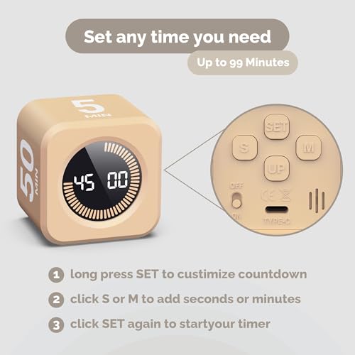 Timer Pomodoro (Light Mocha)