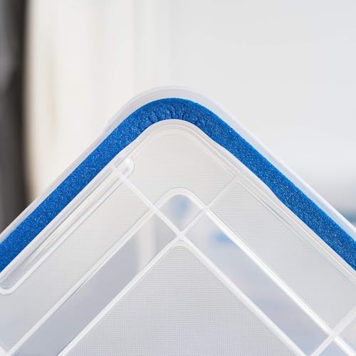 3 Pack 60 Qt Storage Bins with Gasket Lids (60 Qt. - 3 Pack)