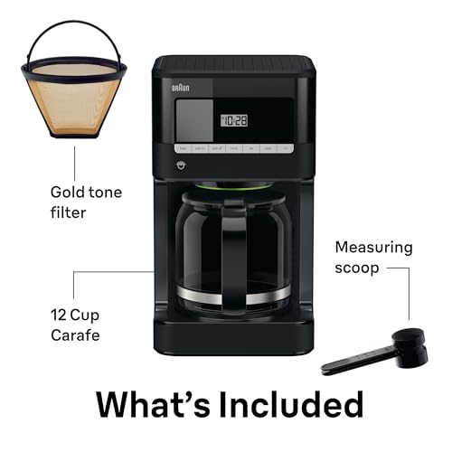 Brew Sense 12 Cup Drip Coffee Maker (BrewSense Black)