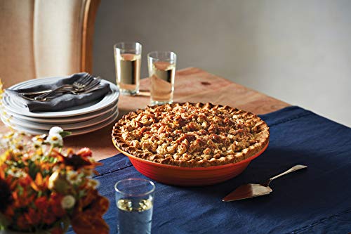 Stoneware Heritage Pie Dish (Flame)