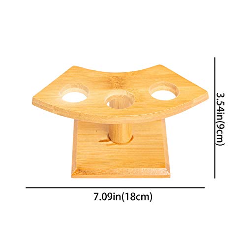 Japanese Style Temaki Sushi Roll Holder Ice Cream Cone Holder With 1 (3 Holes)