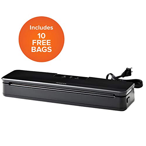Vacuum Sealer (Includes 10 Precut Bags)
