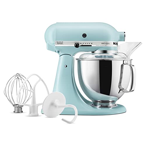 Artisan, 5-Qt Tilt Head Stand Mixer, KSM150PS, Mineral Water (Mineral Water Blue)