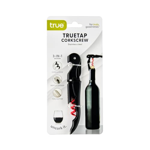 Truetap Double Hinged Waiter's Corkscrew Wine Opener
