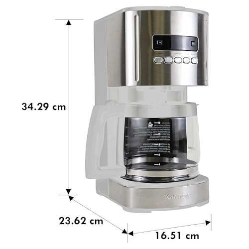 Kenmore Drip Coffee Maker (Stainless Steel)
