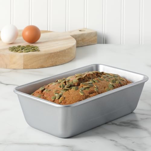 Gallen 9 Inch Nonstick Carbon Steel Loaf Pan (Silver / 9" Loaf Pan)