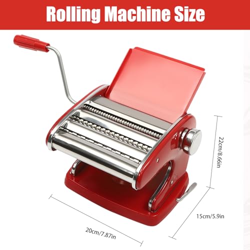 Pasta Maker Machine (Red pasta maker)