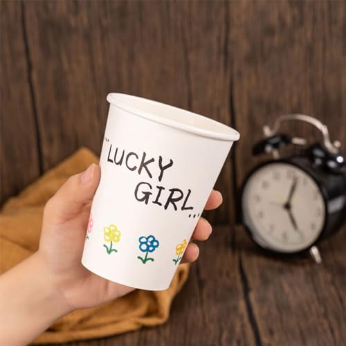 1000 Pack 12 oz Disposable Paper Coffee Cups (White / 12 oz)