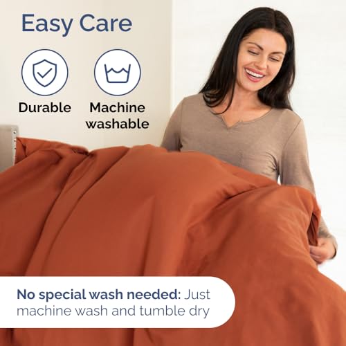 Flex Top Split Head King 4 Piece Sheet Set (26 - Terracotta / Split Head/Flex Top)