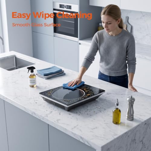 Hot Plate Single Burner Electric Cooktop