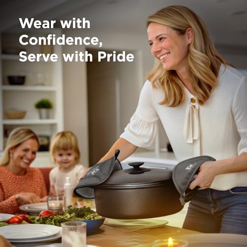 Silicone Pot Holders (Metal Gray)