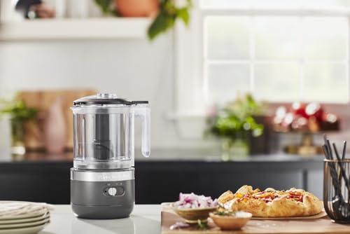 5 Cup Food Chopper Cordless KFCB519DG (Charcoal Grey / 5 Cup / Cordless 5 Cup)