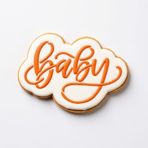 Cookie Cutter and Stencil Bundle Royal Icing Cookies Stencils Paint Your Own Biscuit Bakery Starter Kits Royal Icing Fondant Cutters Birthday Wedding Holiday Cookies Painting Coloring Pages Comb (Baby-2)