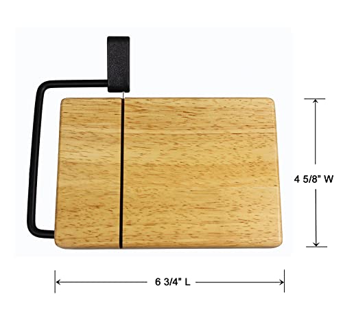 Beechwood Cheese Slicer (7" x 4.75" x 0.75" / Utility)