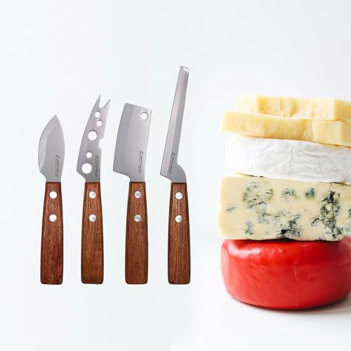 Cheese Knife MATTSTONE HILL Cheese Knives Set (4PCS Cheese Knife Set)