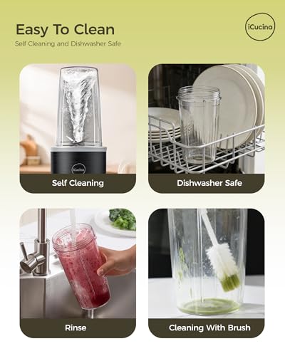 Smoothie Blender (1000W Personal blender)