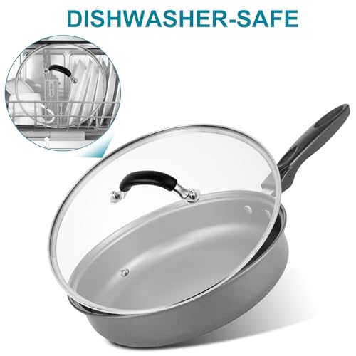 10.25 Inch Tempered Glass Lid for Lodge Skillets (10.25" Lid)