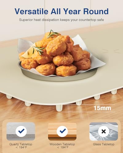 Warming Mat for Food (XL-28*16'' / Apricot)
