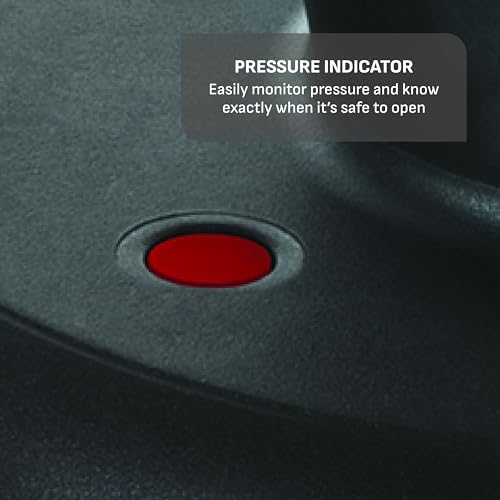 Clipso Stainless Steel Pressure Cooker (Easy Open Pressure Cooker / 6.3 Quarts)