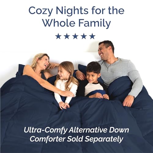 Split King Size 5 Piece Sheet Set (18 - Navy Blue / Split King Size)