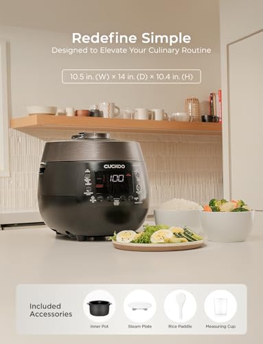 Twin Pressure Rice Cooker (Black)