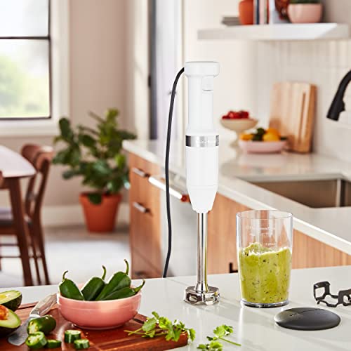 Variable Speed Corded Hand Blender (White)