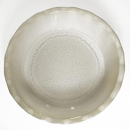 Made In France Limited Edition 175th ANNIVERSARY PIE DISH (10.2" Round / Pearl/Taupe)
