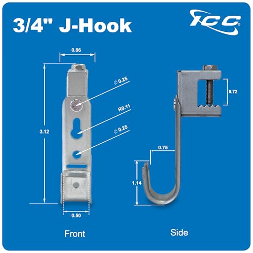 J Hook in 25 Pack (25 Count)