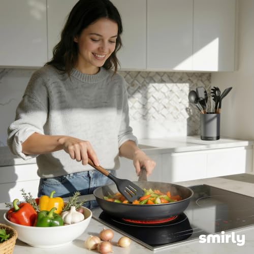 Silicone Kitchen Utensils Set (Black)