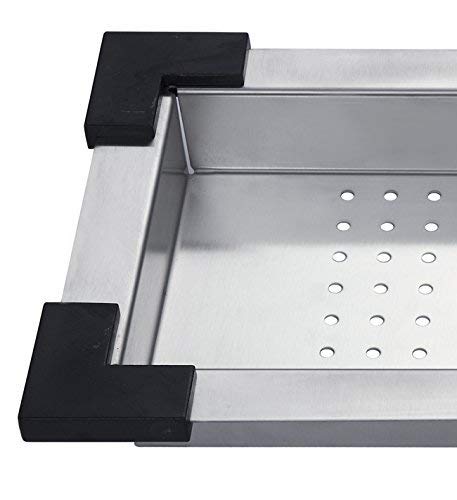 CS 4 Stainless Steel Colander 20 1 (Colander / Stainless Steel - 20 1/4 Inch)