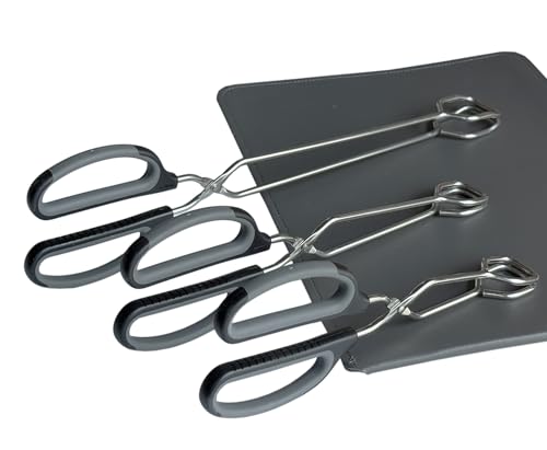 Stainless Steel Scissor Tongs Cooking Tongs Set