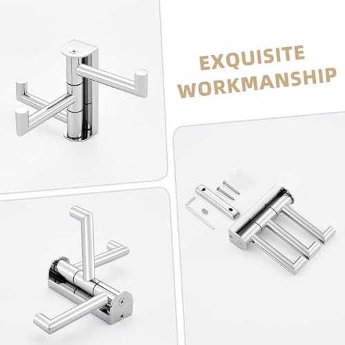 Bathroom Towel Hook Polished Chrome (1 Pack / Polished Chrome)