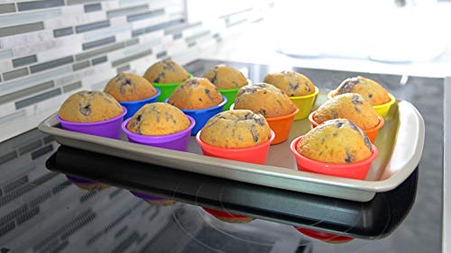 Professional Jumbo Silicone Baking Cups (Jumbo)