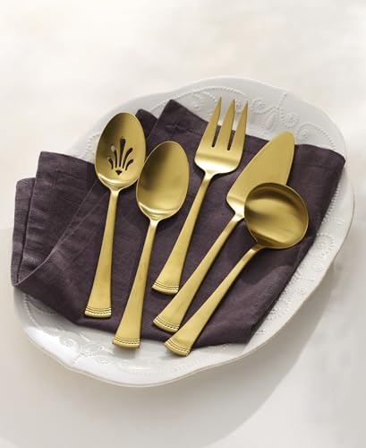 Portola Gold Satin 5 (5-Piece Hostess Set, Gold)