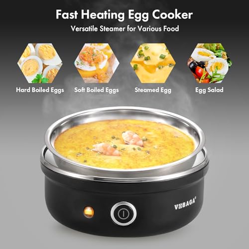 Electric Egg Cooker (Black)