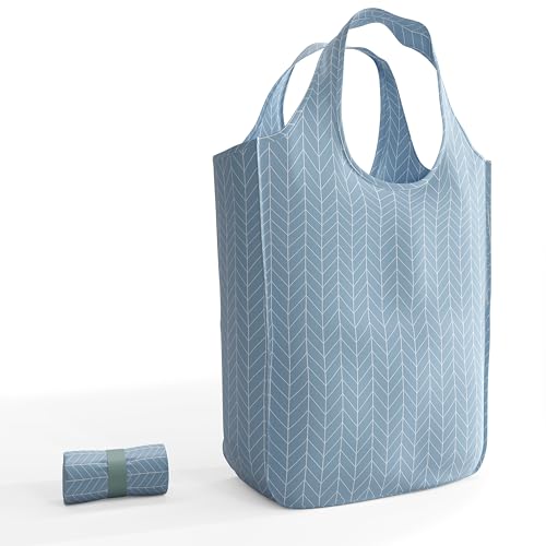 Reusable Grocery Bag (Sage Ocean)