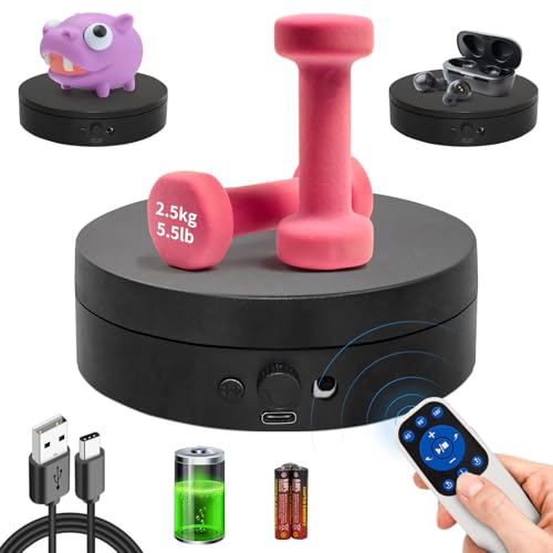 Motorized Rotating Display Stand with Remote