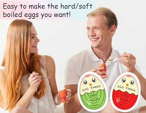 Egg Timer that Goes in Water for Boiling Eggs (2 Count)