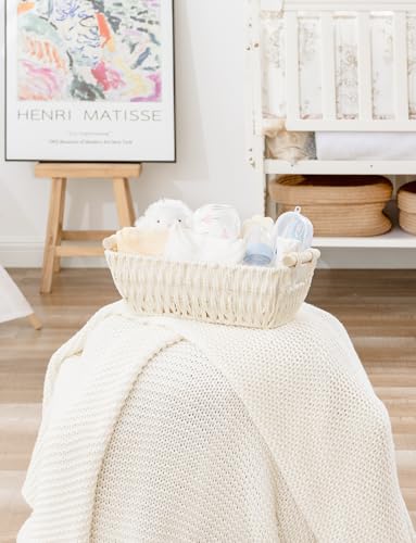 Small Storage Basket (White / Small)
