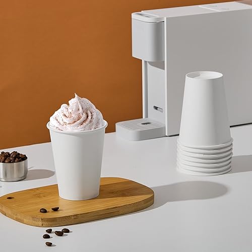 300 Pack 12 oz Disposable Paper Coffee Cup (12oz)
