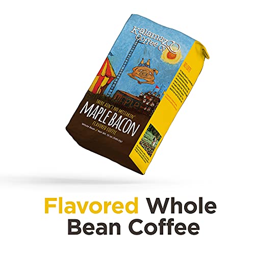 Maple Bacon Whole Bean Coffee (12 Ounce (Pack of 3))