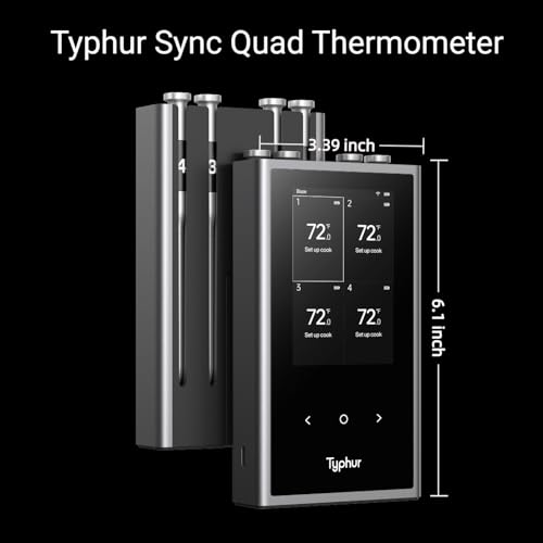 Sync Wireless Quad Gen 2 Meat Thermometer (4 Probes)
