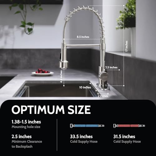 LED Kitchen Faucet (Brushed Nickel)