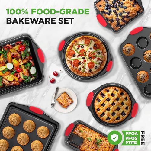 10 Piece Nonstick Kitchen Oven Baking Pans