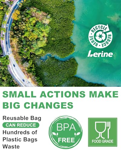 22 Pack Reusable Sandwich Bags (Green Gray / 22 Pack Sandwich Bags)