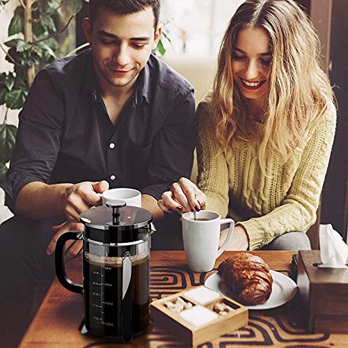 French Press 34oz (Silver / 34oz)