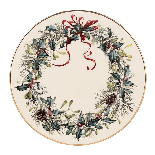 185518022 Winter Greetings Bread Plate (Butter Plate)