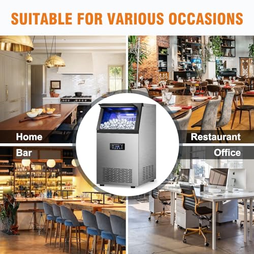 Commercial Ice Maker Machine (121Lbs/24)